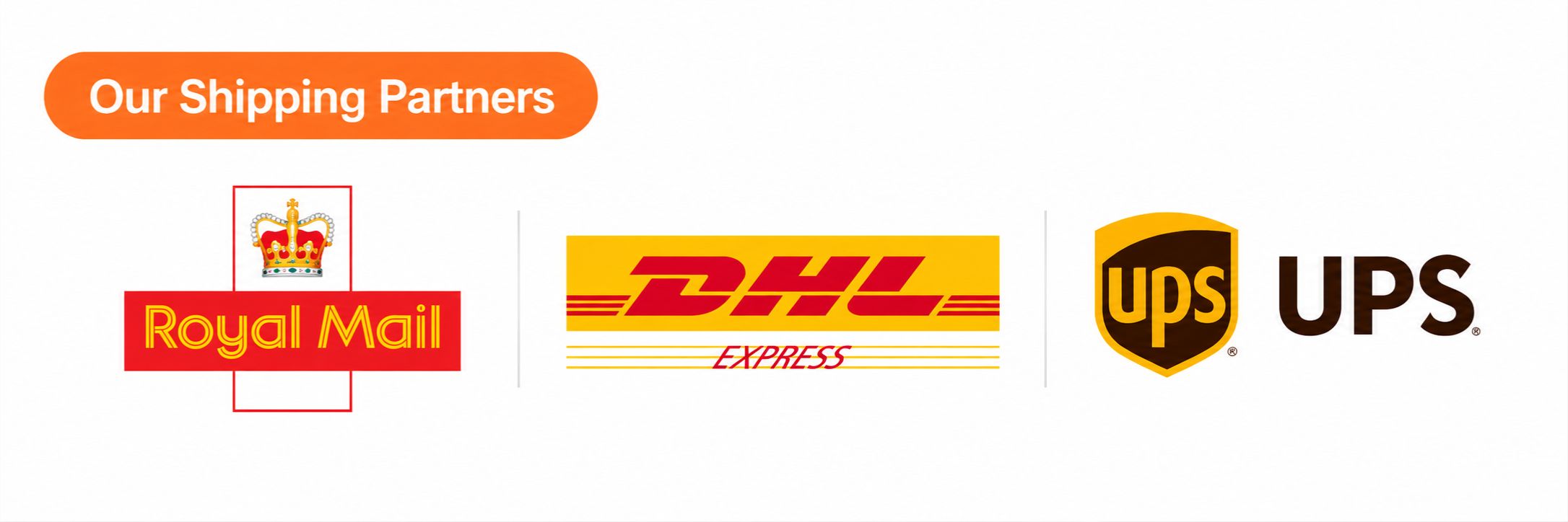 Our Shipping Partners - Pug Shop UK