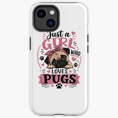 Pug Classic Illustration Phone Case