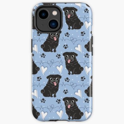 Pug Vintage Artwork Phone Case
