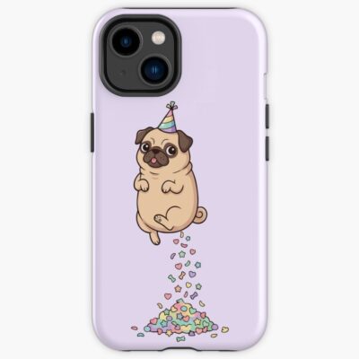Pug Vintage Illustration Phone Case