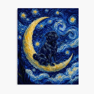 Pug Modern Artwork Poster