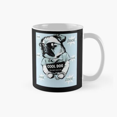 Pug Aesthetic Illustration Mug