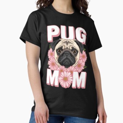 Pug Mum Timeless Artwork T-shirt