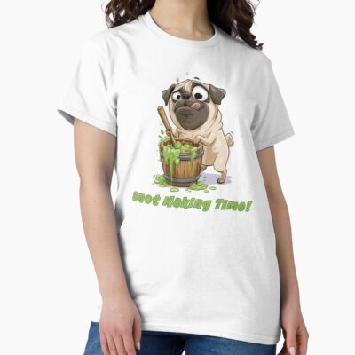 Pug Retro Design T-shirt