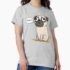 ssrcoclassic teewomens 02heather greyfrontproduct squarex1000 1 - Pug Shop UK