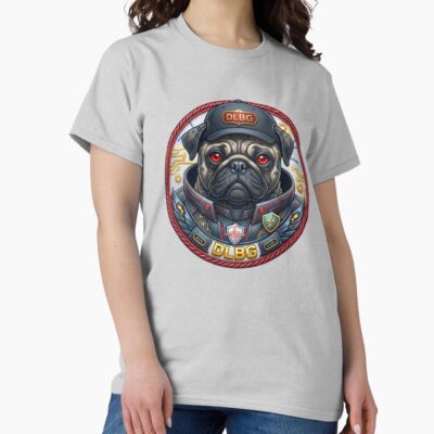 Pug Modern Artwork T-shirt