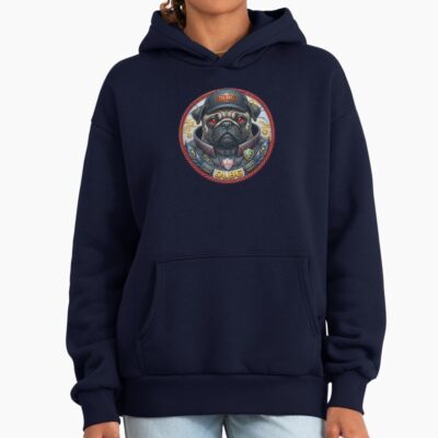Pug Modern Artwork Hoodie