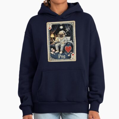 Pug Classic Illustration Hoodie