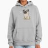 ssrcooversized hoodiewomens 01heather greyfrontsquare productx1000 10 - Pug Shop UK