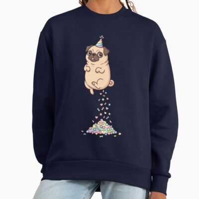 Pug Iconic Illustration Sweatshirt