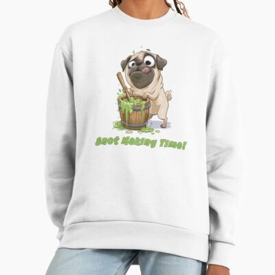 Pug Retro Design Sweatshirt