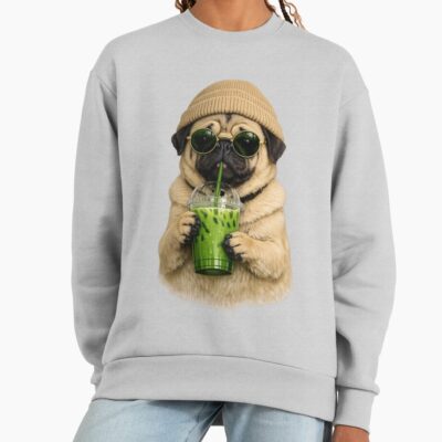 Pug Aesthetic Illustration Sweatshirt