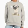 ssrcooversized sweatshirtwomens 01oatmeal heatherfrontsquare productx1000 4 - Pug Shop UK