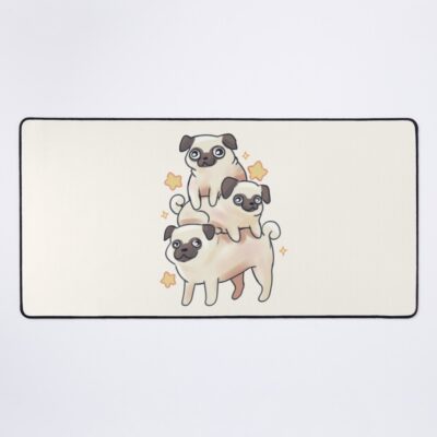 Pug Modern Design Mouse Pad