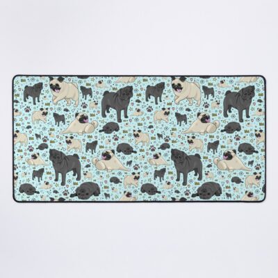 Pug Timeless Design Mouse Pad