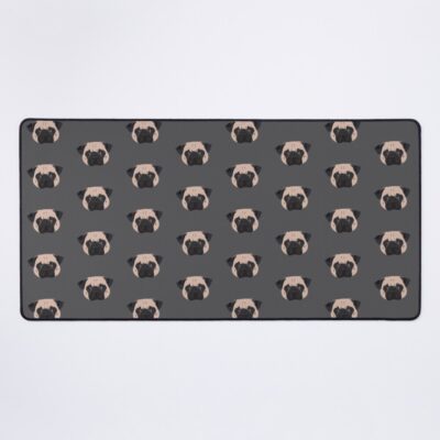 Pug Legacy Artwork Mouse Pad