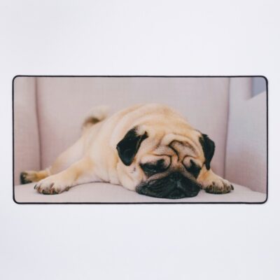 Pug Classic Artwork Mouse Pad